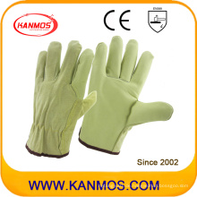 Verkauf Schwein Split + Getreide Industriesicherheit Warm Driver Work Handschuhe (22206)